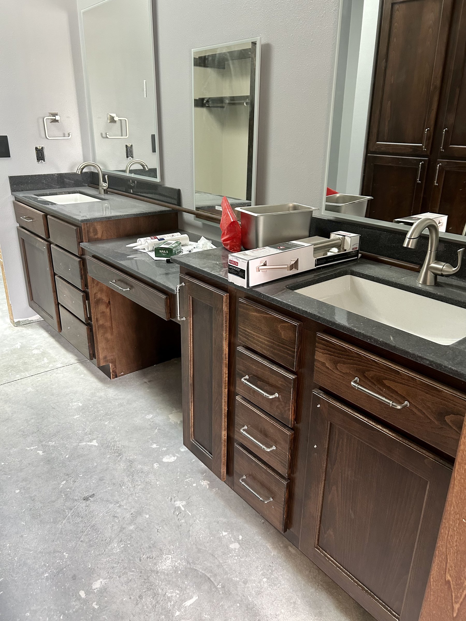 Kitchen Sink and Base Cabinetry