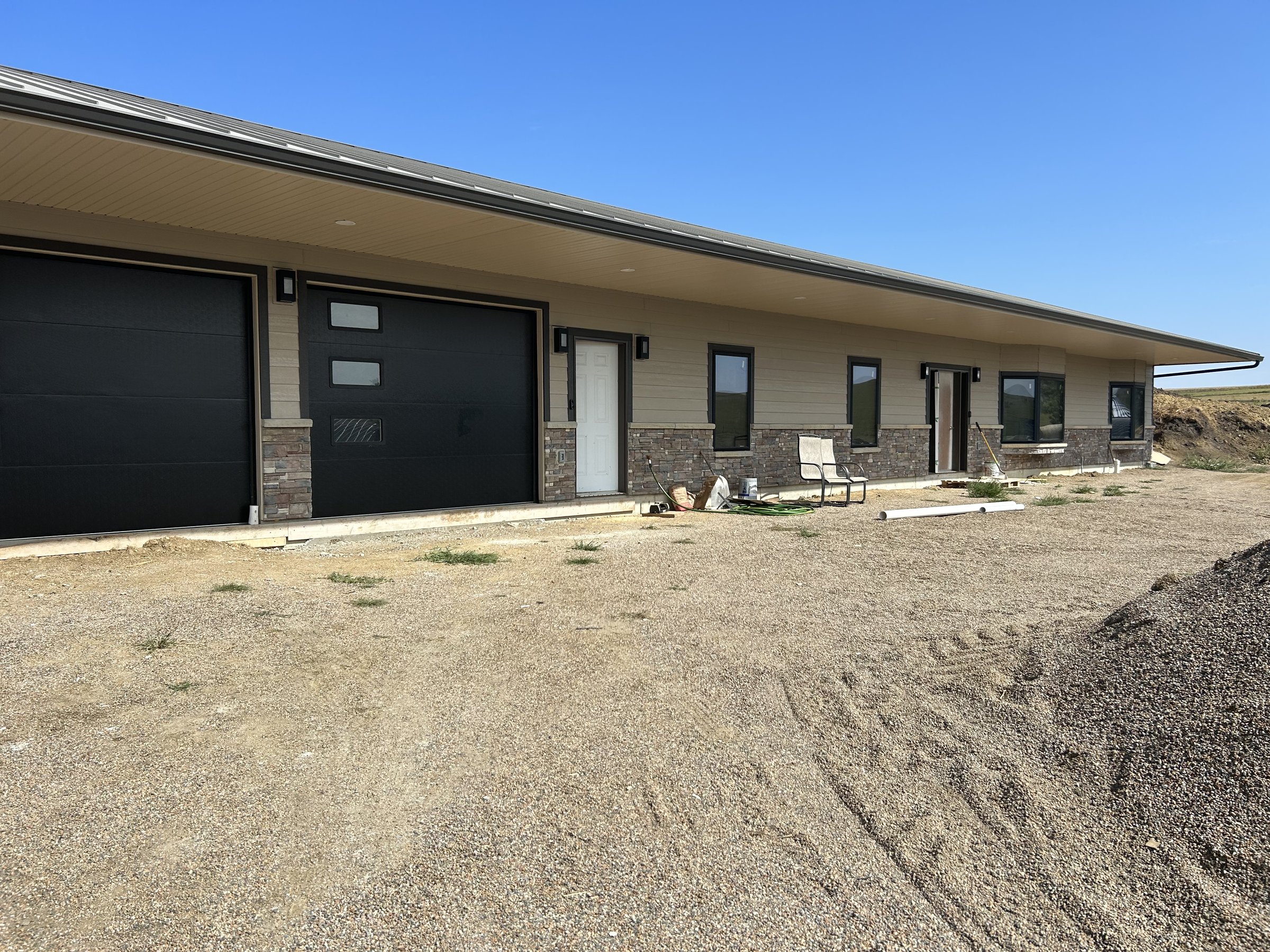 Multi-Door Building Exterior